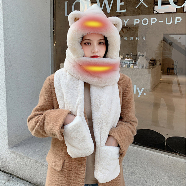 Warm And Emit Heat Hat