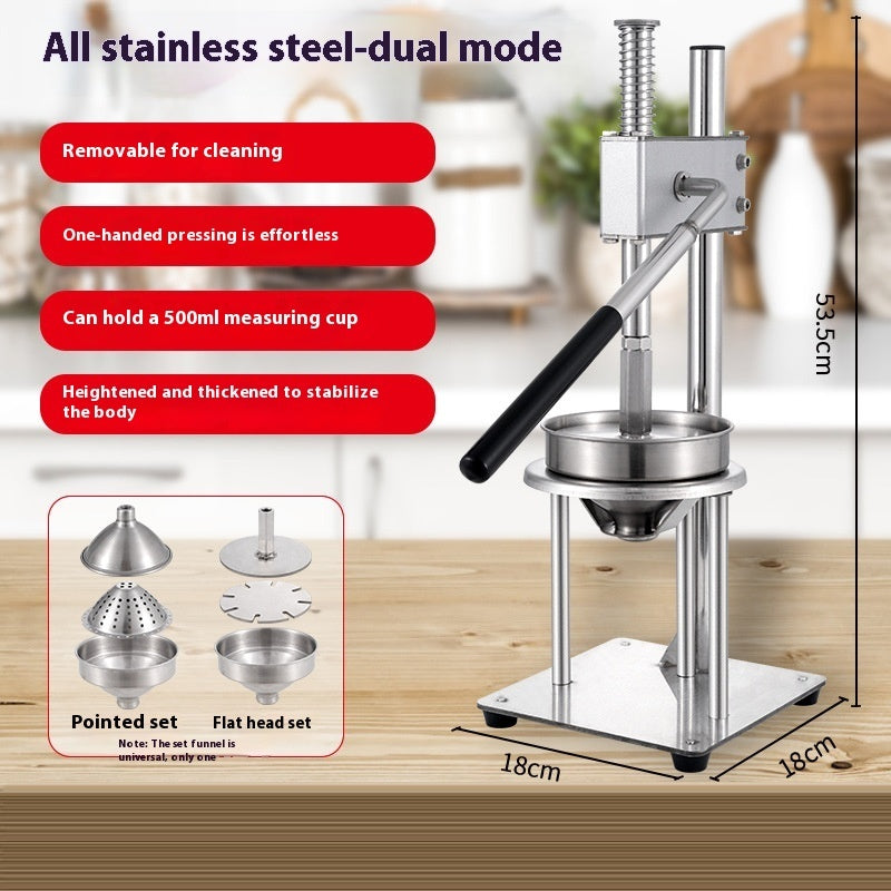 Orange Juice Juicer Manual Commercial Stainless Steel