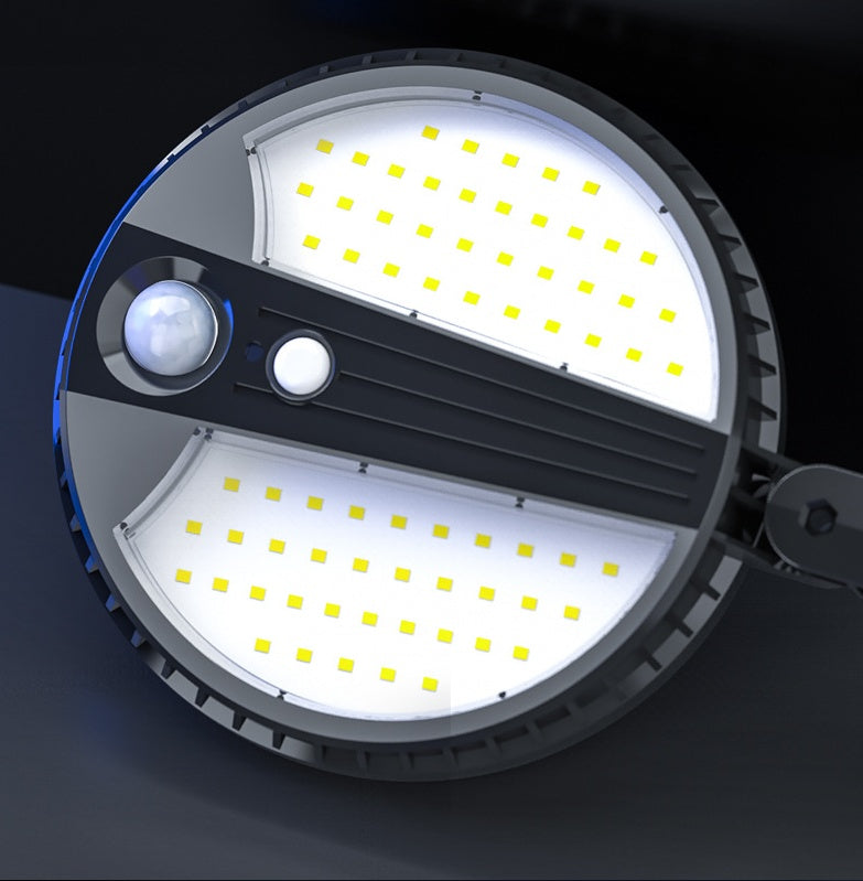 LED human induction solar wall light