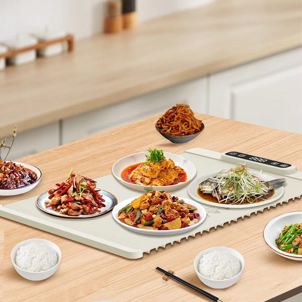 Tabla de cocina de silicona para calentar alimentos eléctrica 