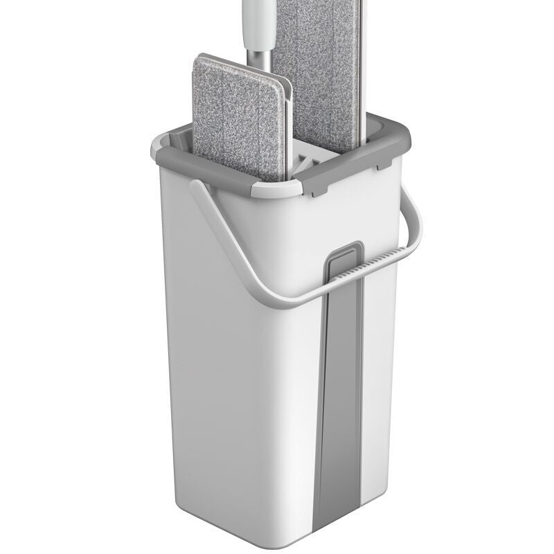 New Hand-free Household Flat Mop Labor-saving Lazy Mop Barrels Wet And Dry Dual-use Lazy Mop
