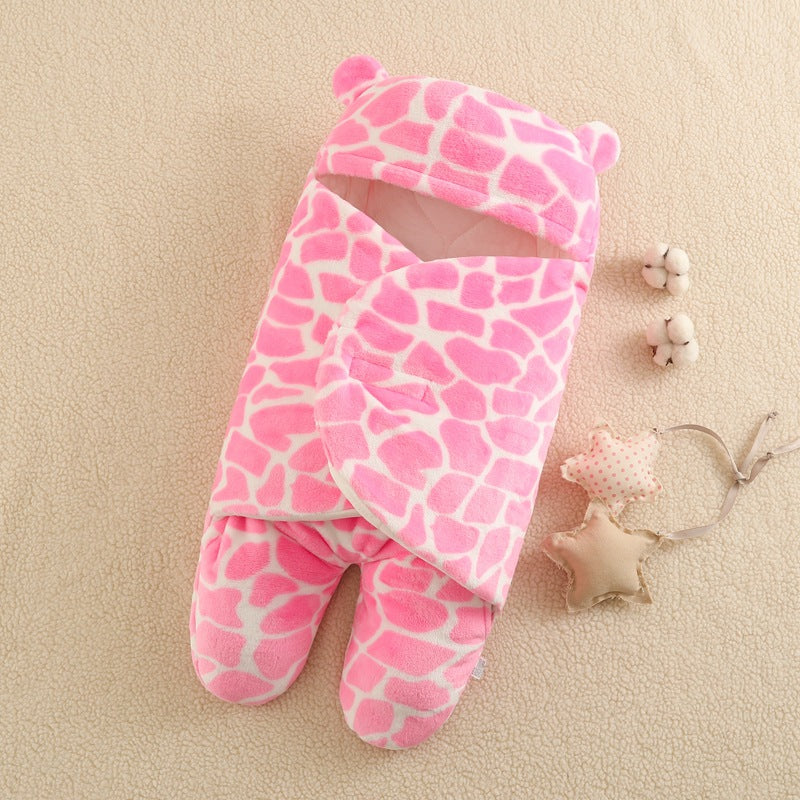 Baby Cuddle Quilt Newborn Thickening Blanket Flannel