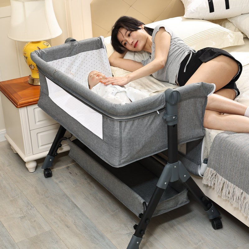 Portable folding bed
