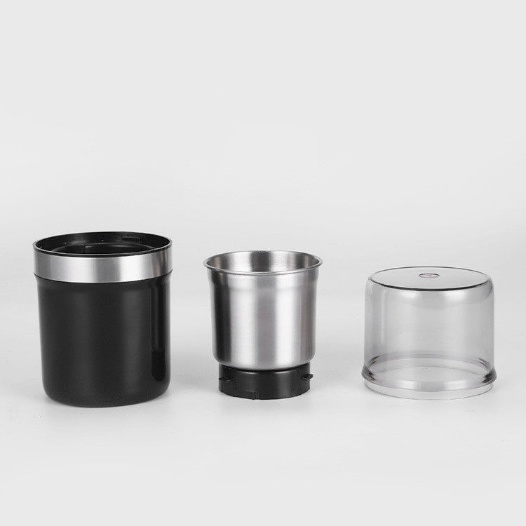 Electric Handheld Coffee Bean Grinder Household Portable Stainless Steel