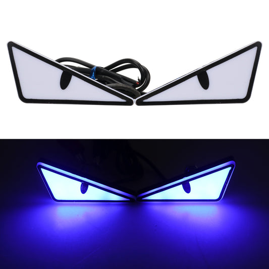 Triangle Eyes Modified General Motorcycle Decorative Accessories Car Lights