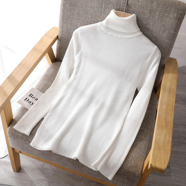 Women‘s  highneck Sweaters