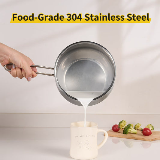 Stainless steel cooking pot
