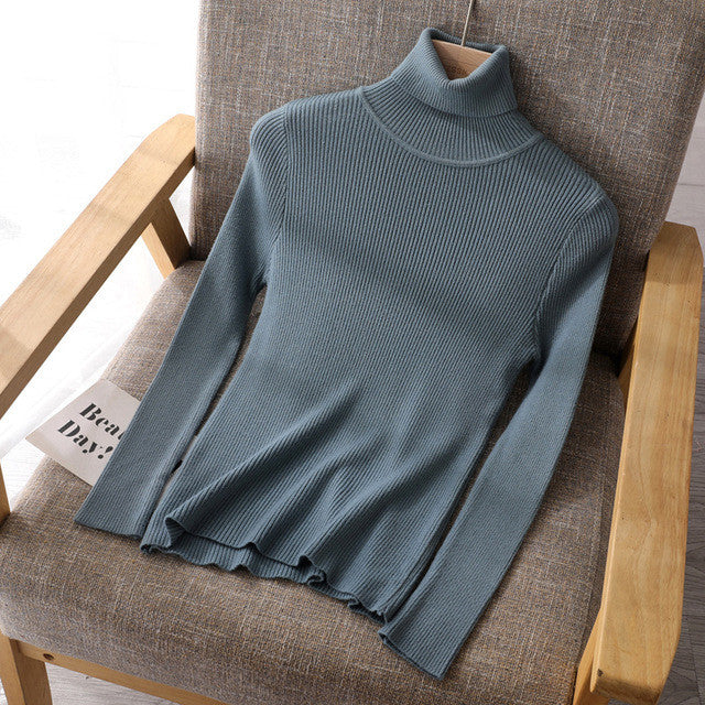 Women‘s  highneck Sweaters