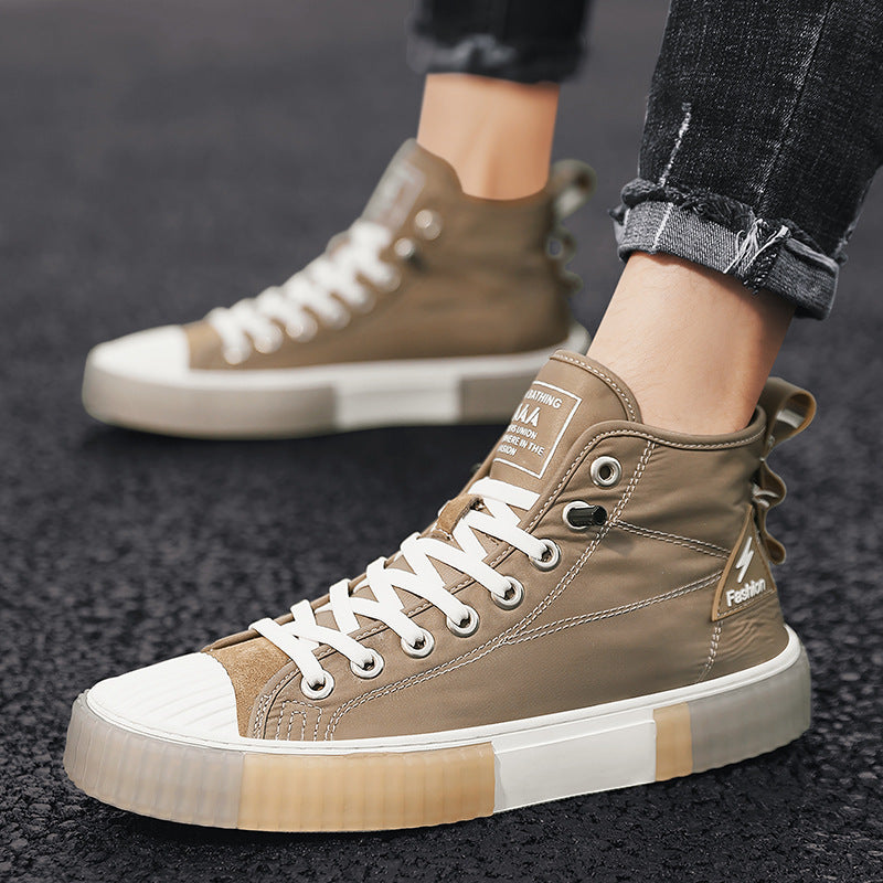 Summer breathable high-top shoes