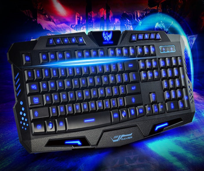 M200 Mechanical Warframe Tri-color Backlit Keyboard