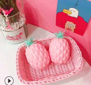 Creative decompression toy new strange toy grape ball vent toy pineapple pinch music whole person toy