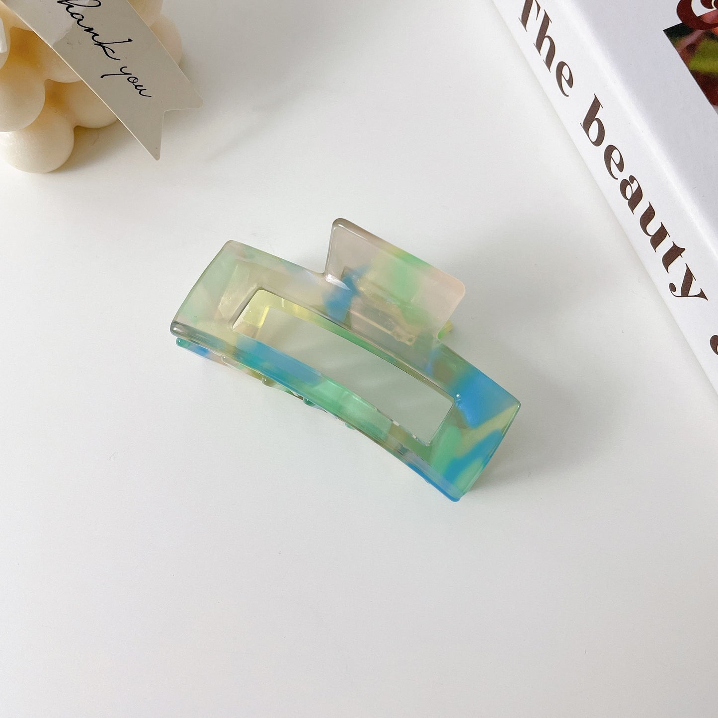 Simple Hair Clip Square Hair Accessories Girl Grip