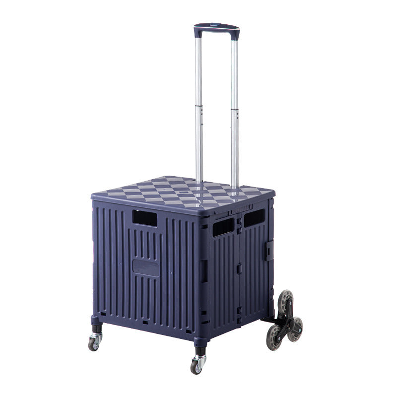 Household Portable Folding Supermarket Trolley