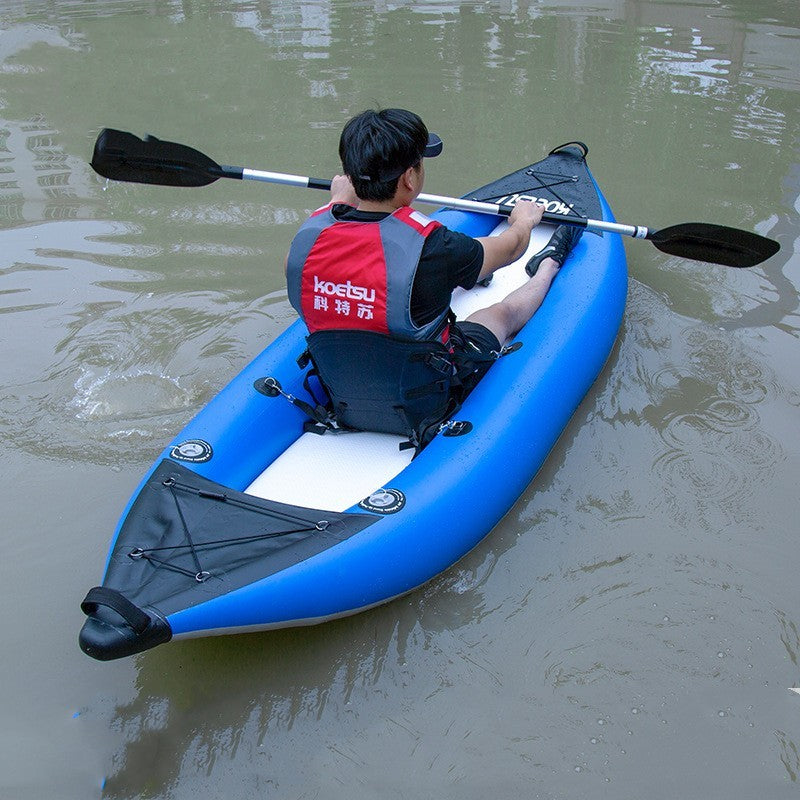 Single Double Canoe Rafting Rubber Raft