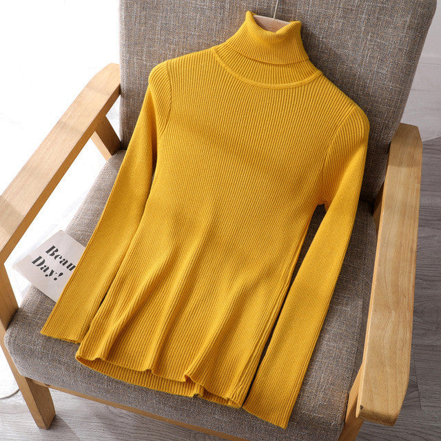 Women‘s  highneck Sweaters