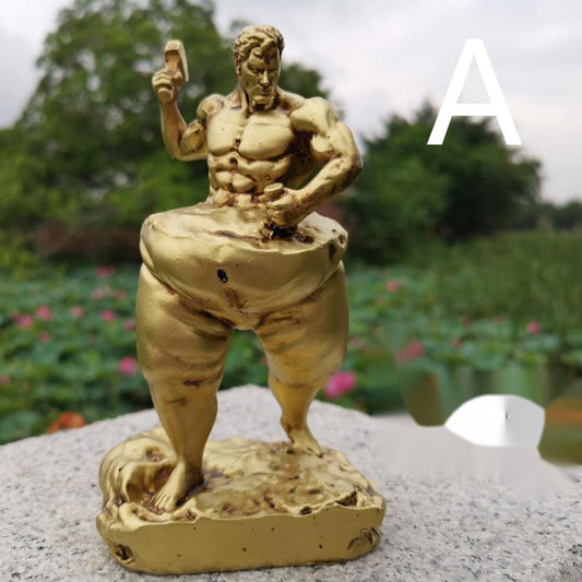 Self-carving Sculpture Decoration Resin Crafts