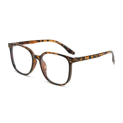 Anti-blue light flat glasses