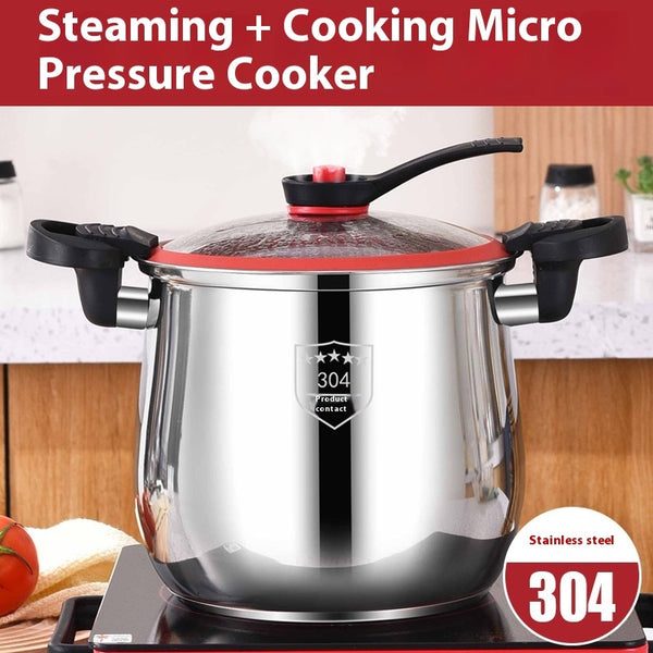 Stainless Steel Micro-pressure Couscous Pot Explosion-proof