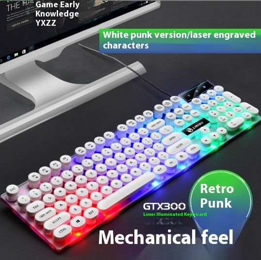 TX35 Mechanical Feeling Computer Laptop Desktop Business Keyboard