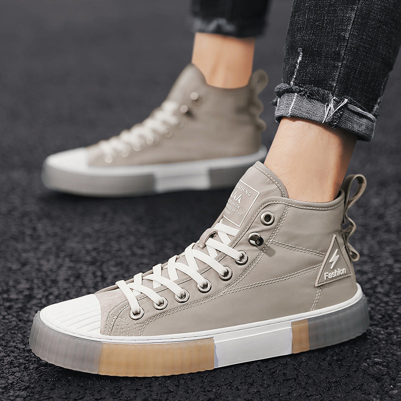 Summer breathable high-top shoes