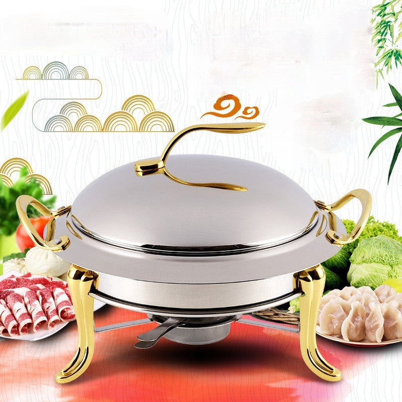 Adjustable Stainless Steel Thickened Pot With Handle