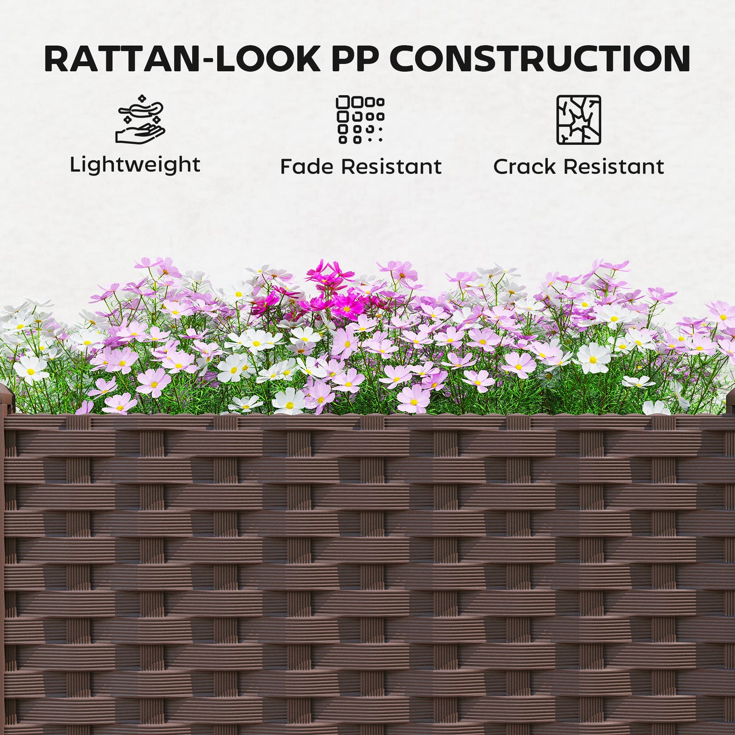 Plastic Raised Garden Bed With Legs