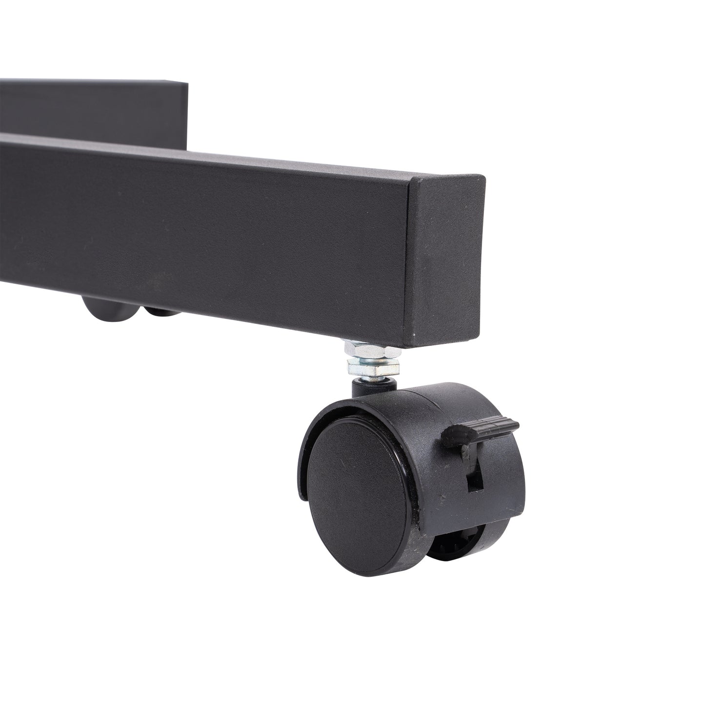 Metal Mobile TV Stand On Wheels