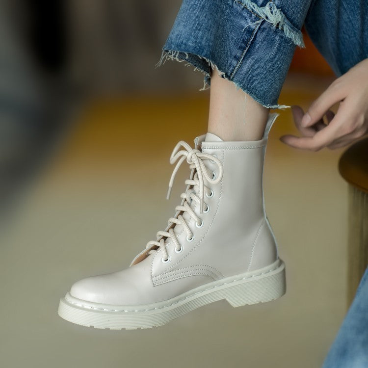 Botas con cordones estilo británico Martin