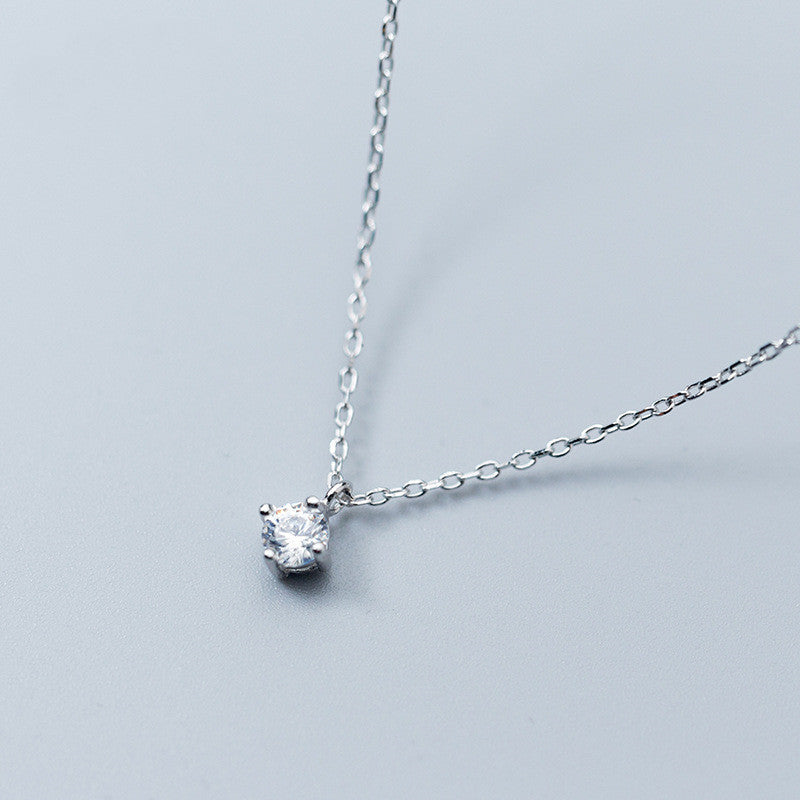 Necklace with Silver Necklace