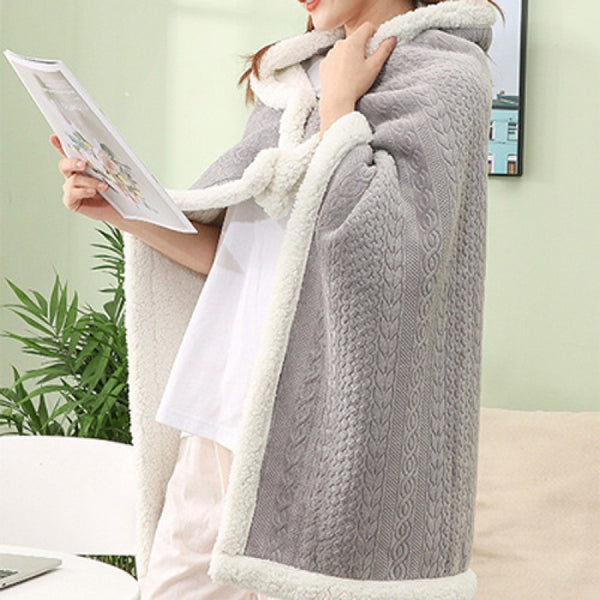Double layer thickened blanket