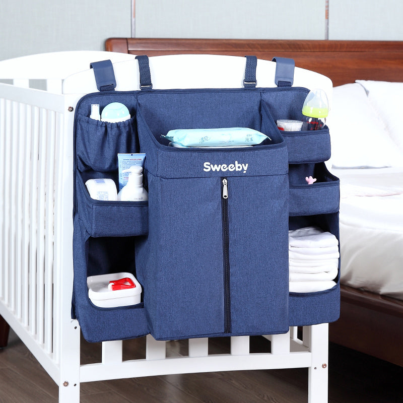 Household Baby Bedside Storage Hanging Bag