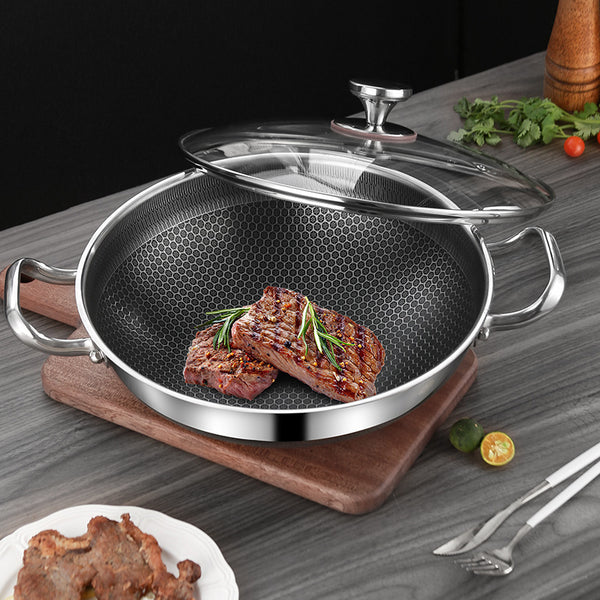 Double-sided honeycomb sieve