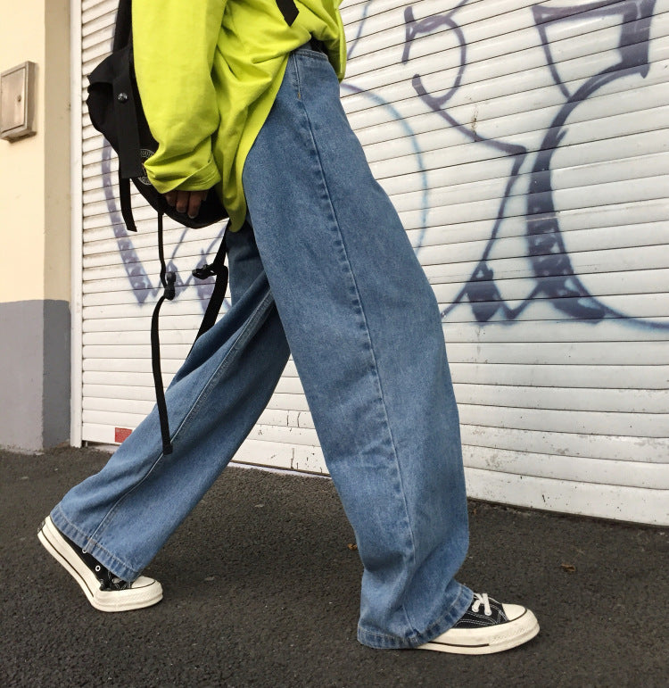 Pantalones vaqueros de pierna ancha