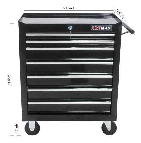 7-drawer Multifunctional Tool Cart