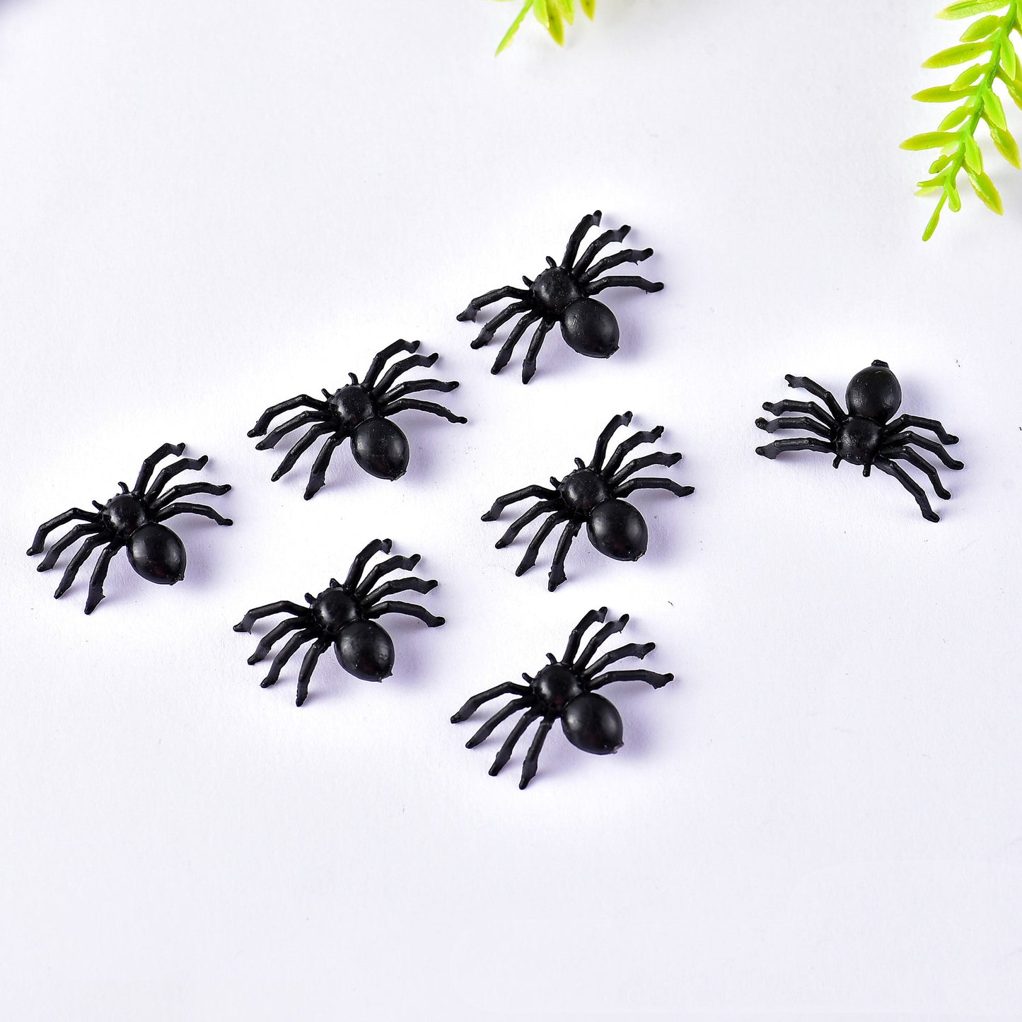 Small Toy Black Plastic Toy Spider