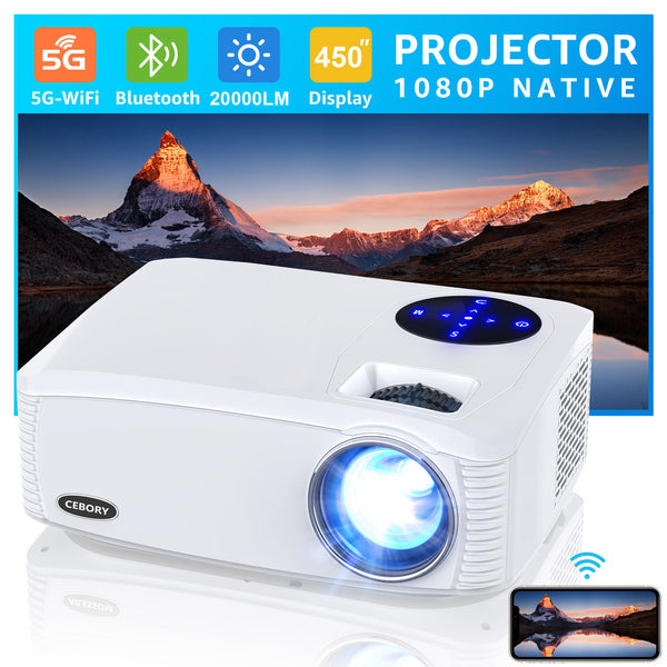 Proyector nativo con Bluetooth y WiFi