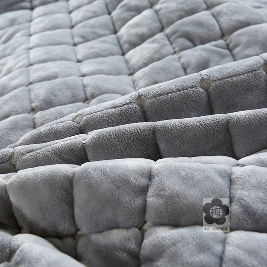 Quilted AB Version European Bedspread Bed Pure Cotton