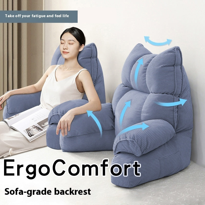 Bedside Soft Upholstery Pillow Neck And Waist Support Lazy Sofa