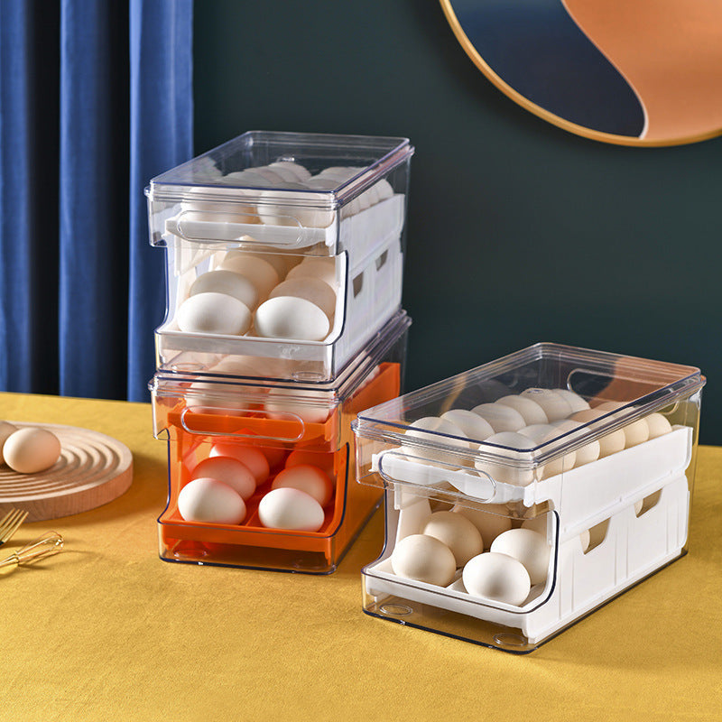 Home Fashion Slide Type Egg Storage Box