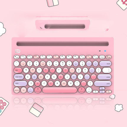 Stylish And Simple Home Wireless Bluetooth Keyboard