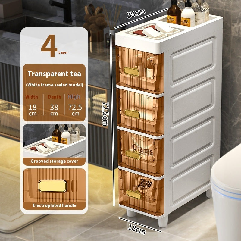 Thickened Storage Cabinet Living Room Snack Home Storage Rack