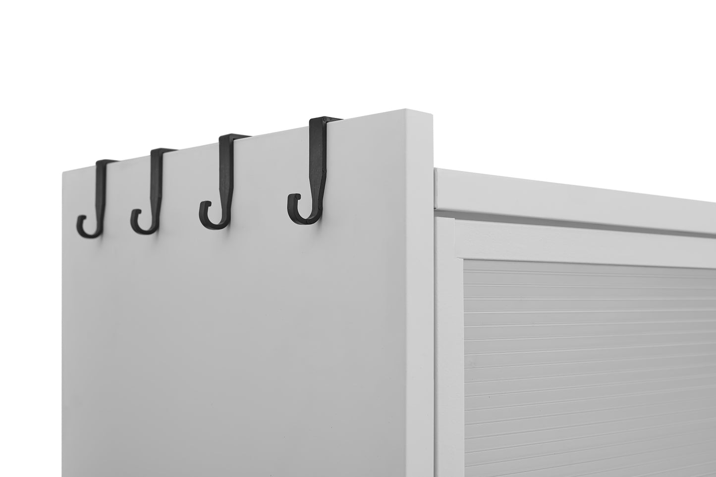 4-Level Flip Door Metal Cabinet