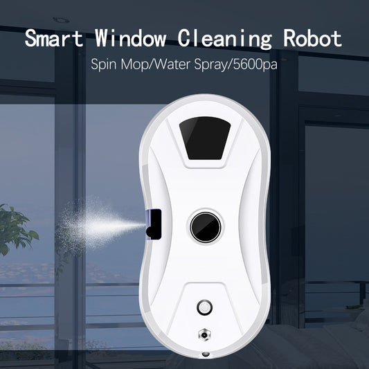 Automatic Intelligent Water Spray Window Cleaning Robot