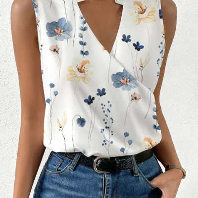 Women's Fashion Casual Top Vest