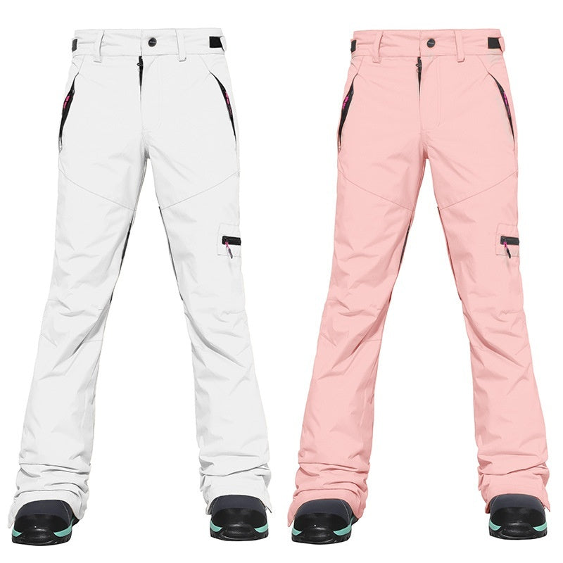 Ski Pants Snow Waterproof Wind Thermal Slim Fit Ski Suit