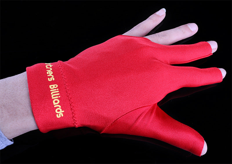 Refined Gloves Billiards Gloves Billiards Three Finger Gloves