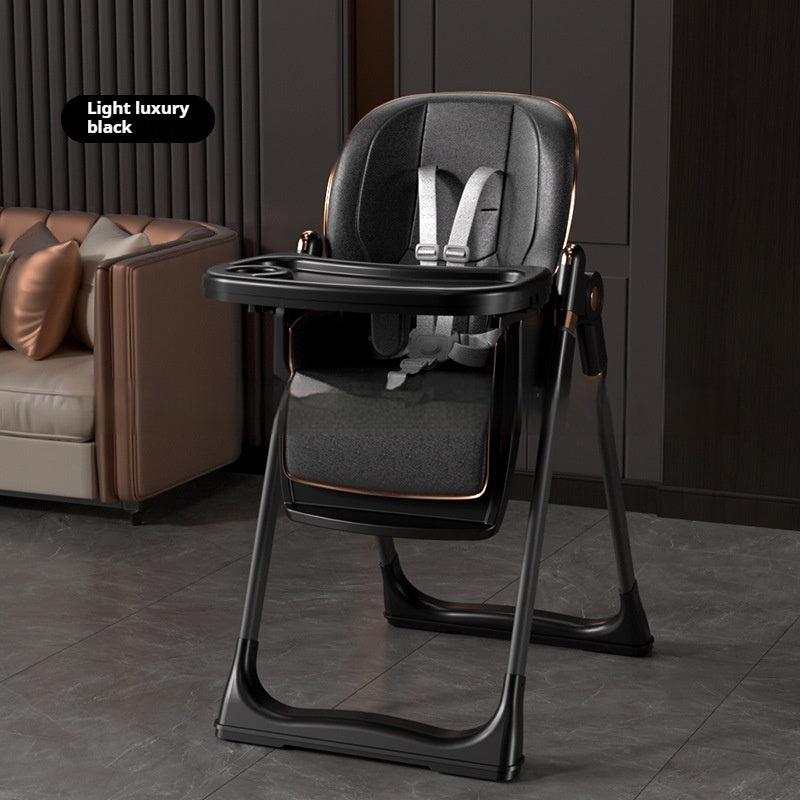 Baby Eating Multifunctional Foldable Children's Dining Table And Chair Household Portable