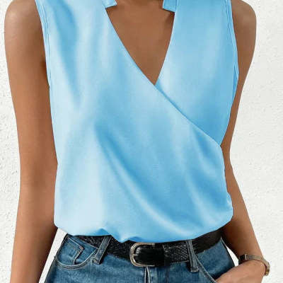 Women's Fashion Casual Top Vest