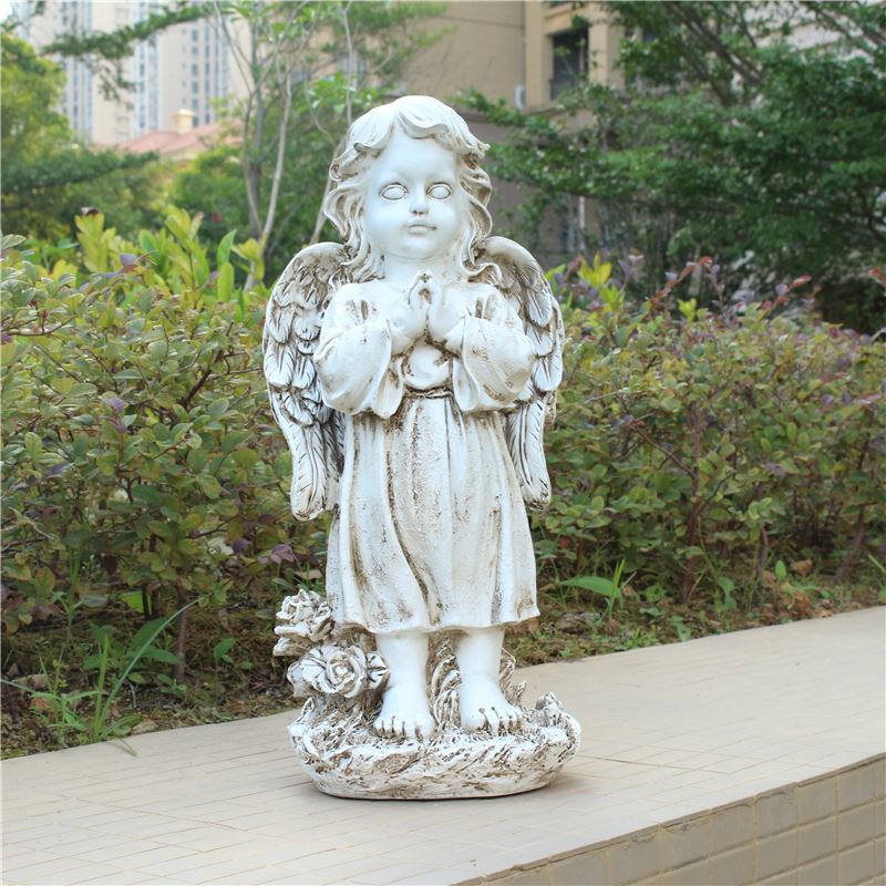 Decoration Resin Angel Ornament Sculpture