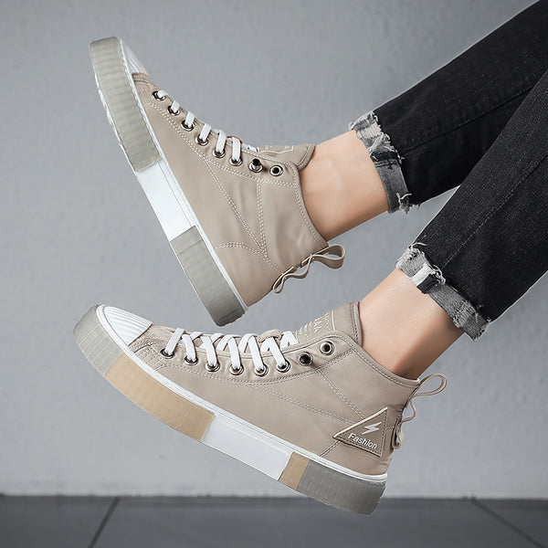 Summer breathable high-top shoes